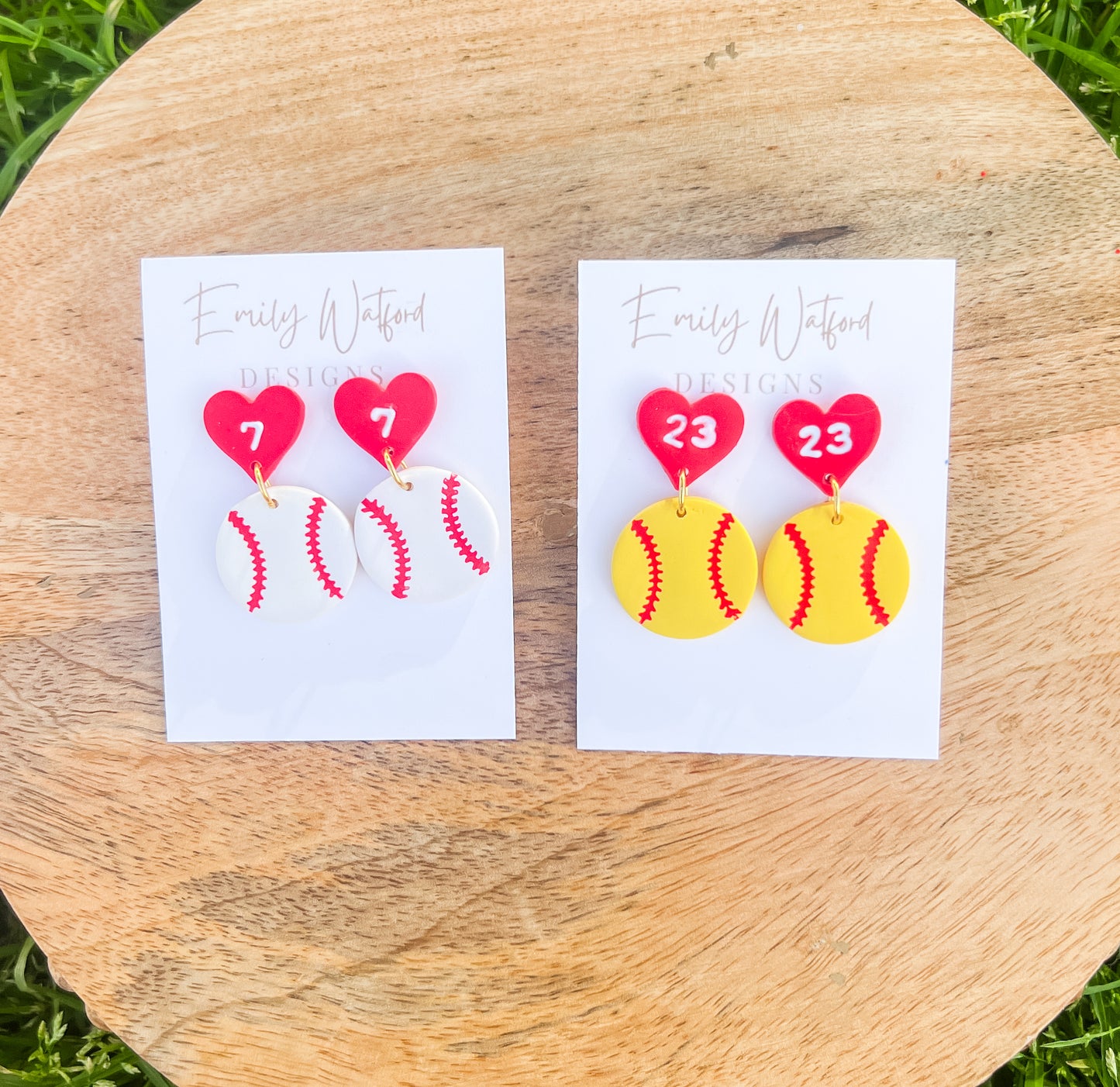 Ball with Heart Number