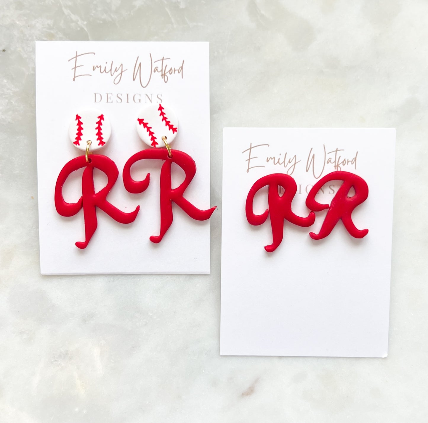 R Ball Dangle or Stud