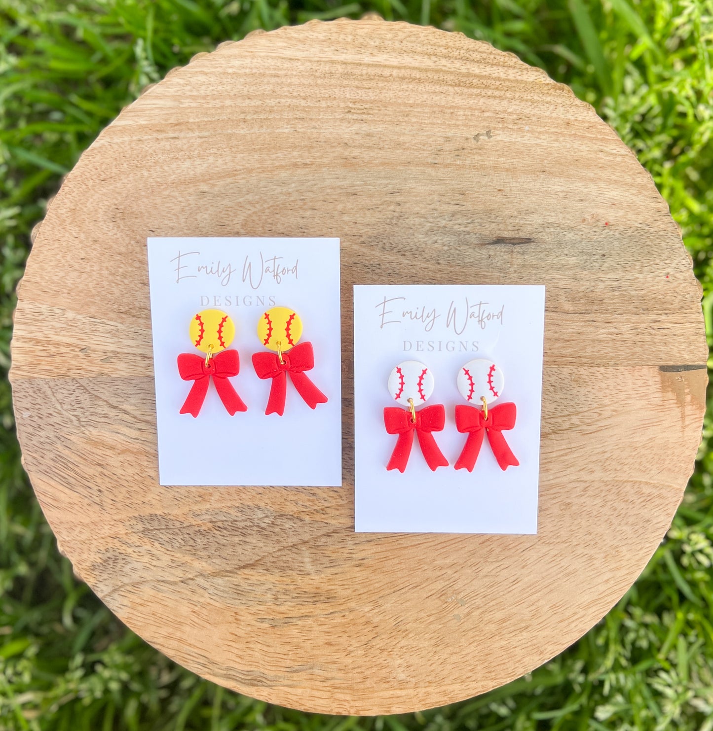 Ball Stud with Bow - Any Color