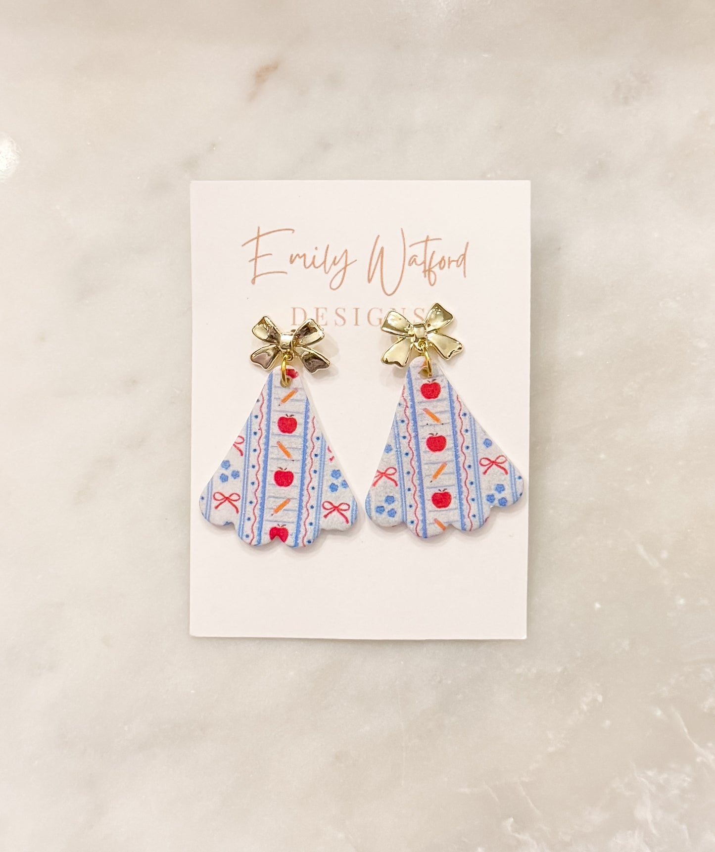 Teacher print dangle