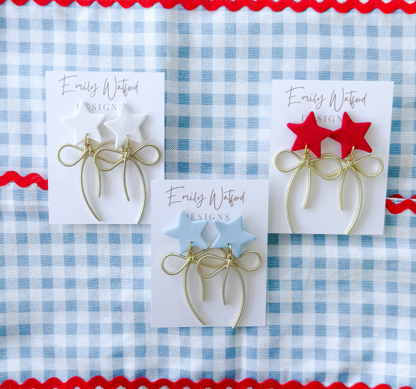 Star Bow Dangle