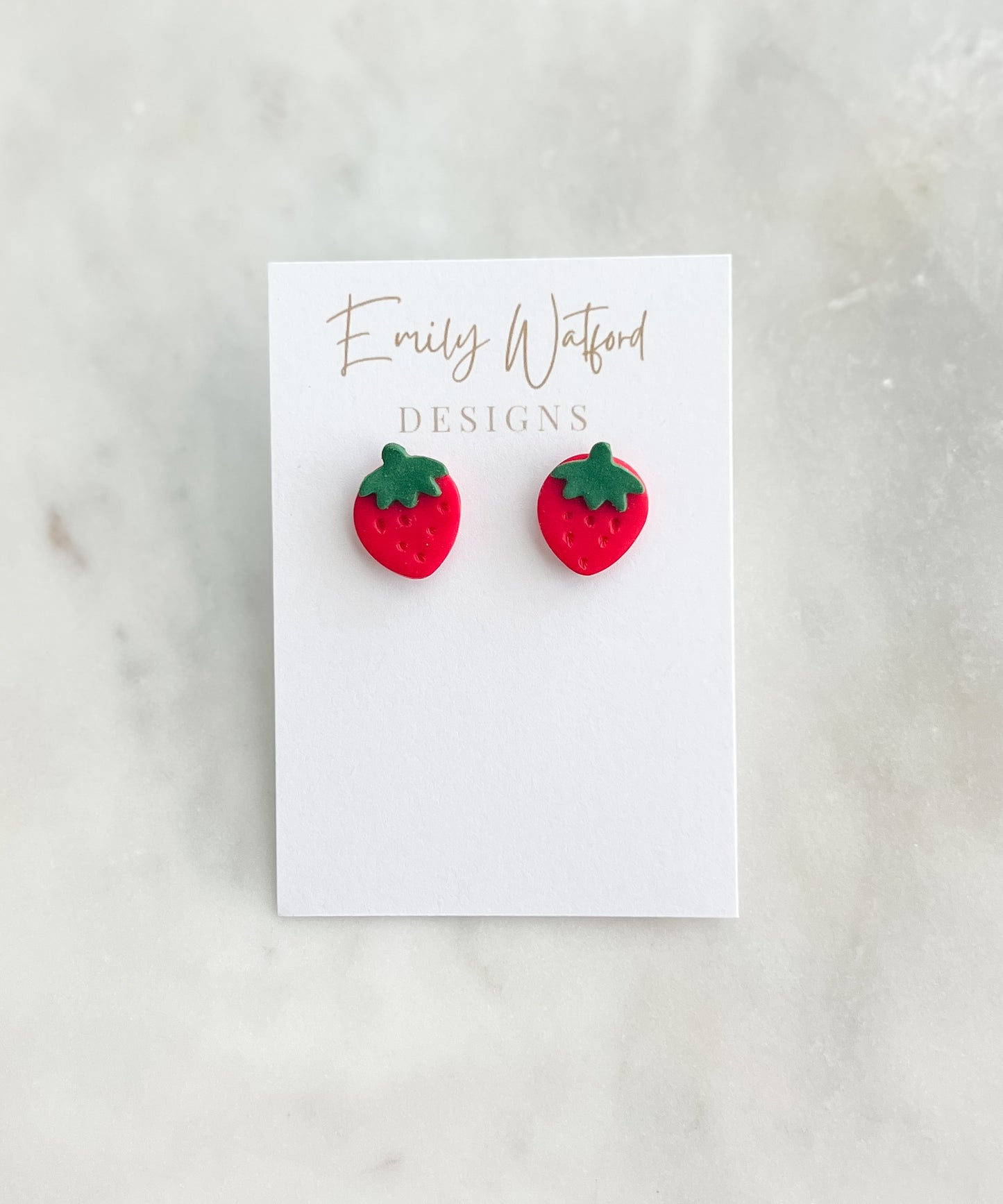 Strawberry Studs