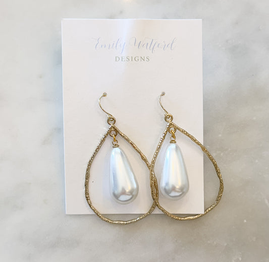 Pearl teardrop