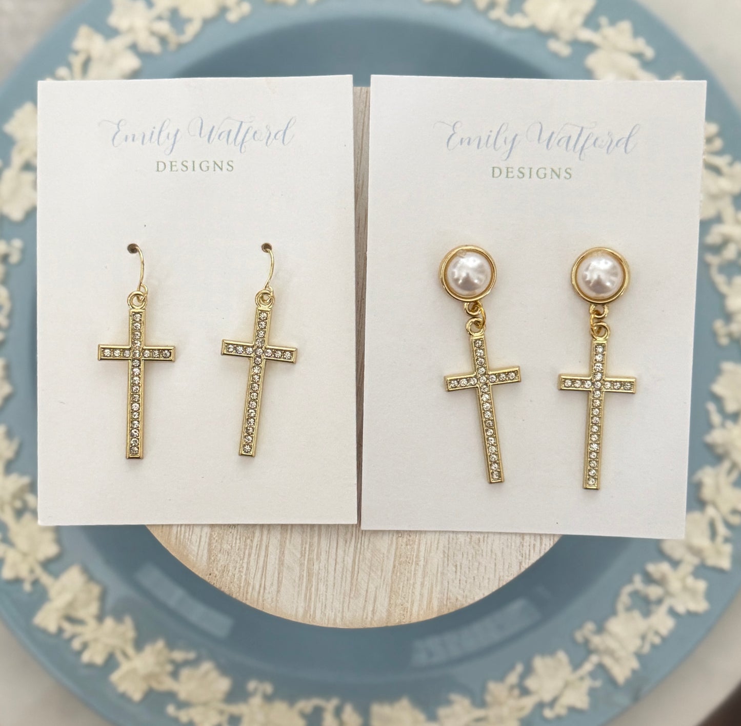 CZ Cross Dangle