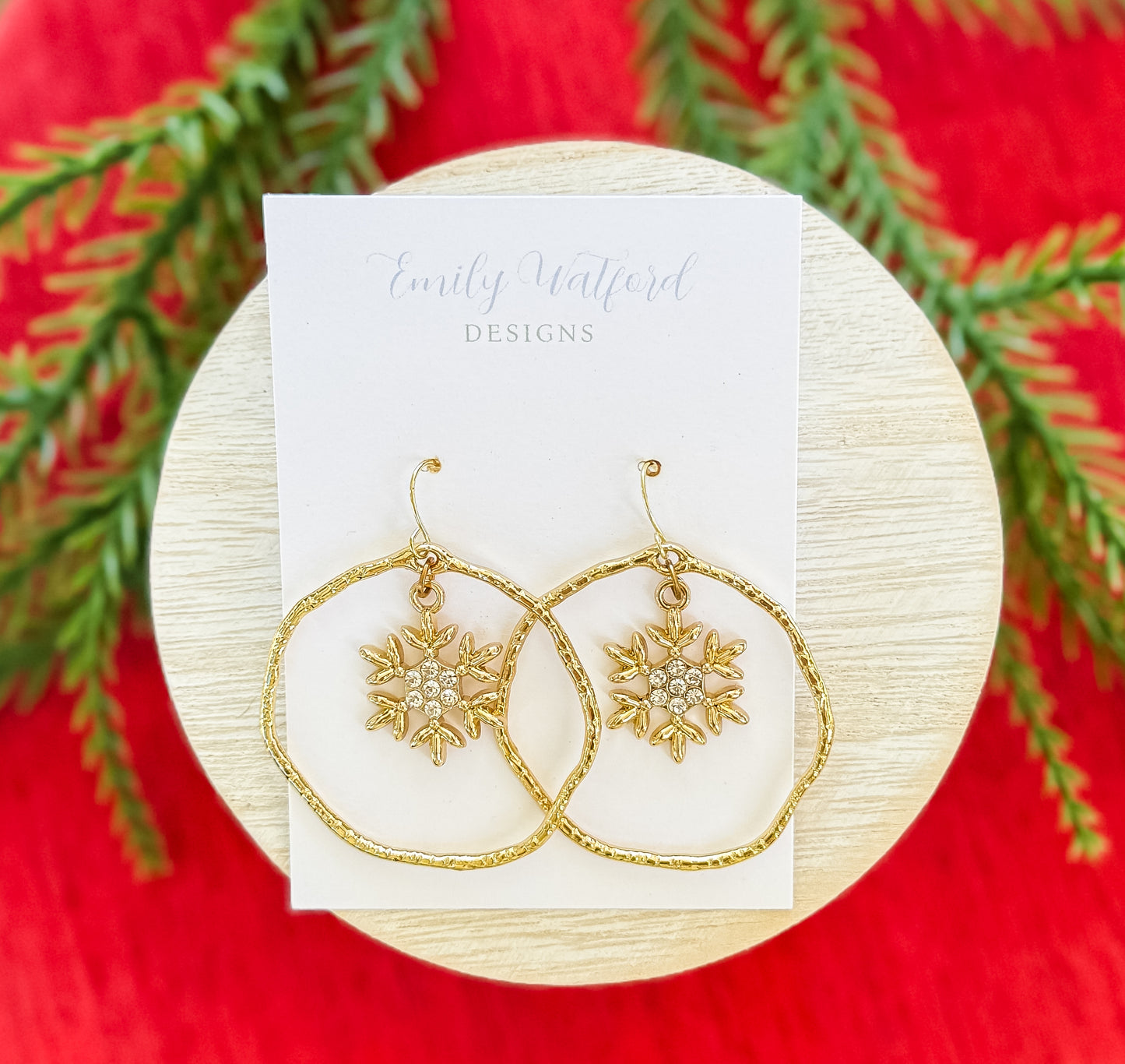 Snowflake Bezel Hook