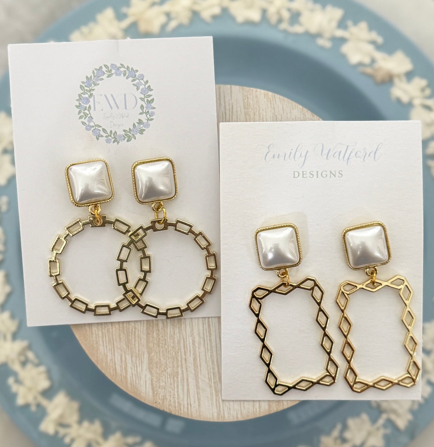 Pearl Chain Dangle