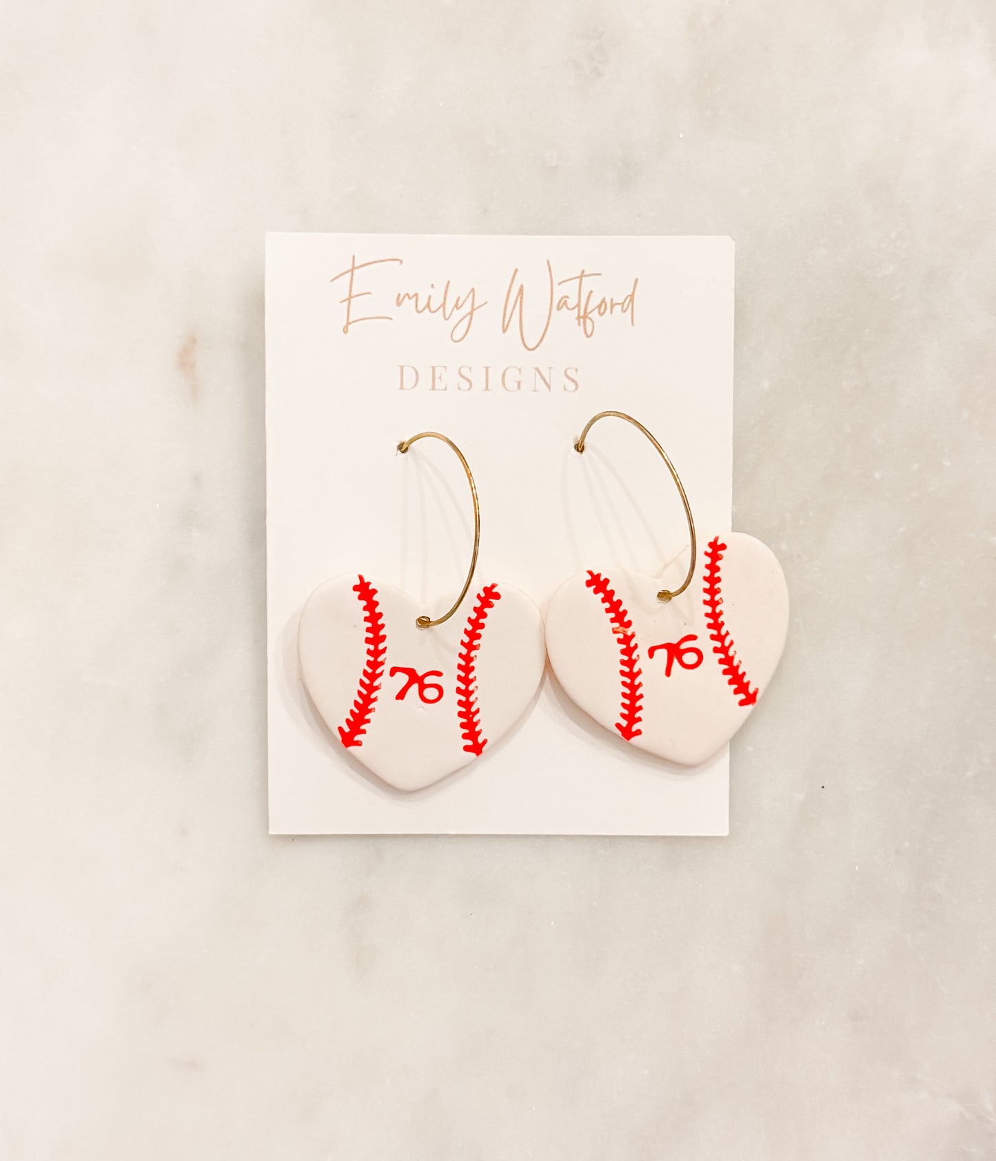 76 baseball heart hoop