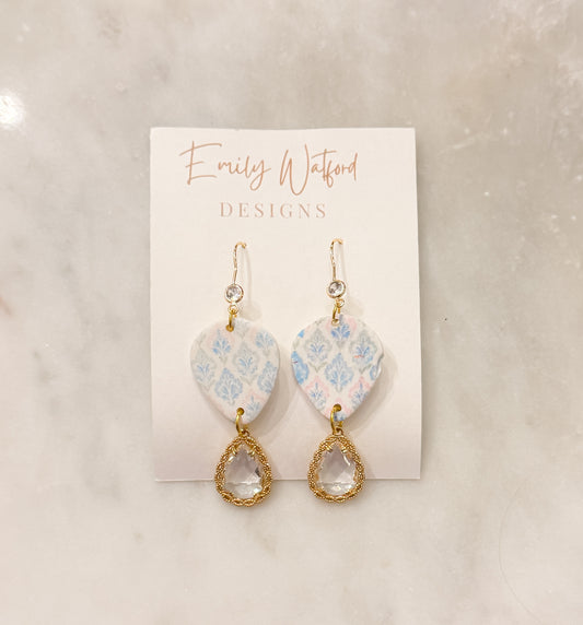 Grandmillenial teardrop dangle