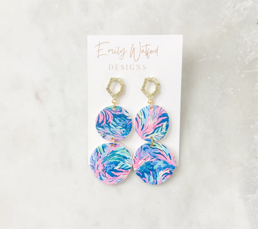 Under the Sea Circle Dangle