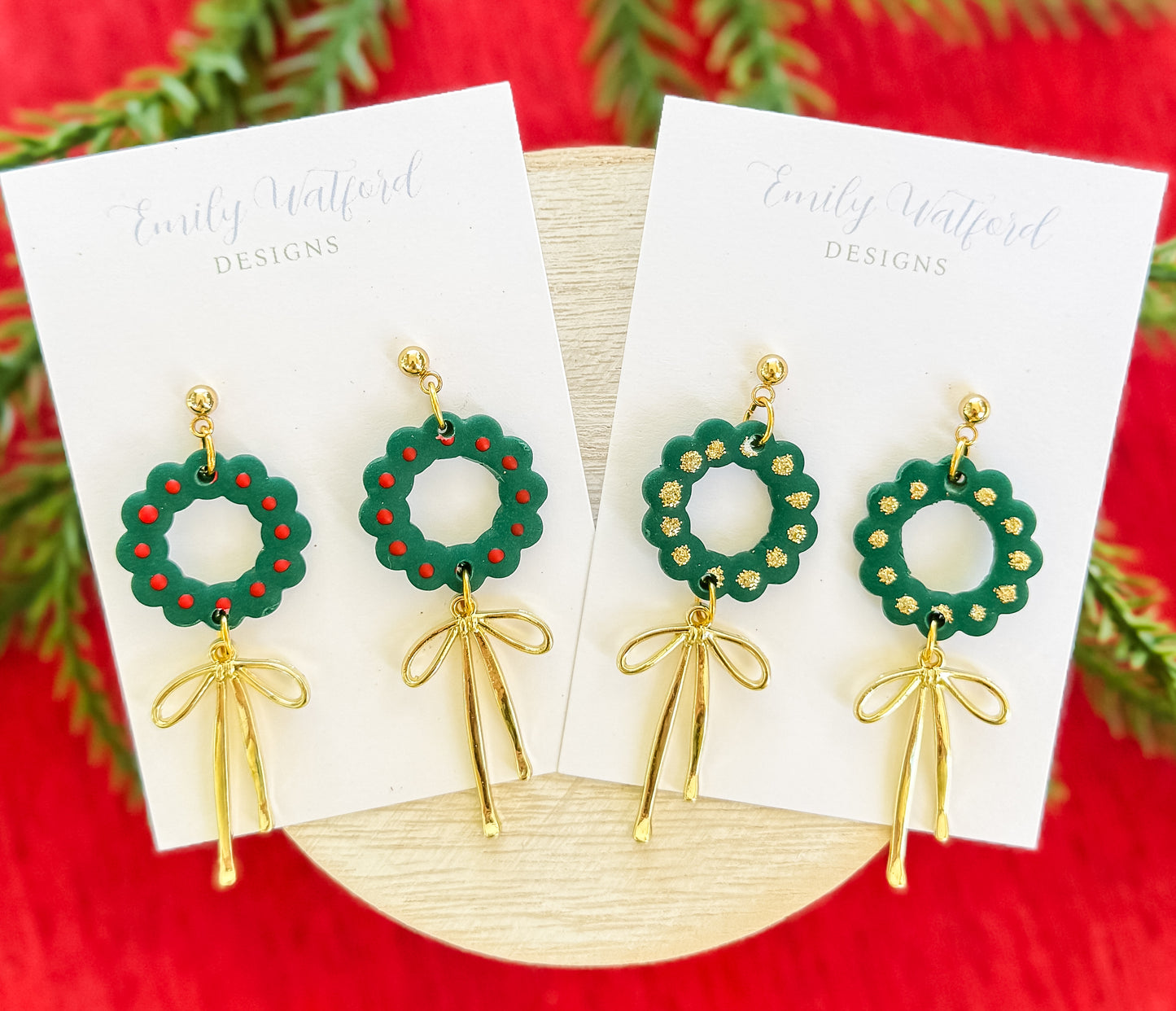 Wreath Bow Dangle