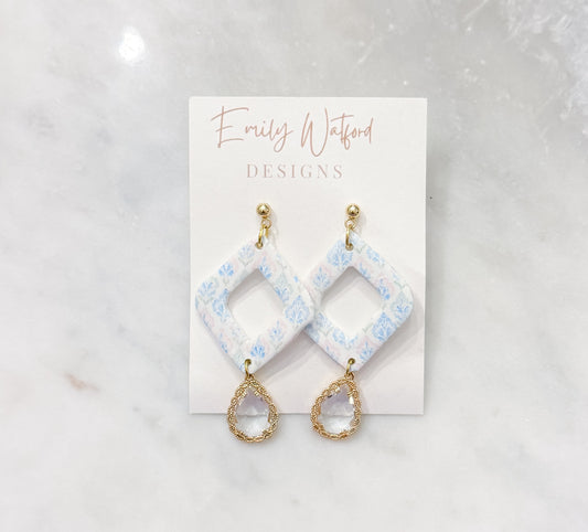 Grandmillenial teardrop dangle