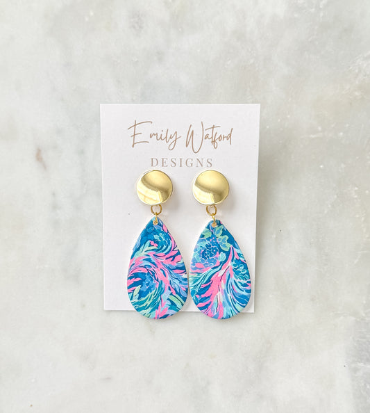 Under the Sea Teardrop Dangle