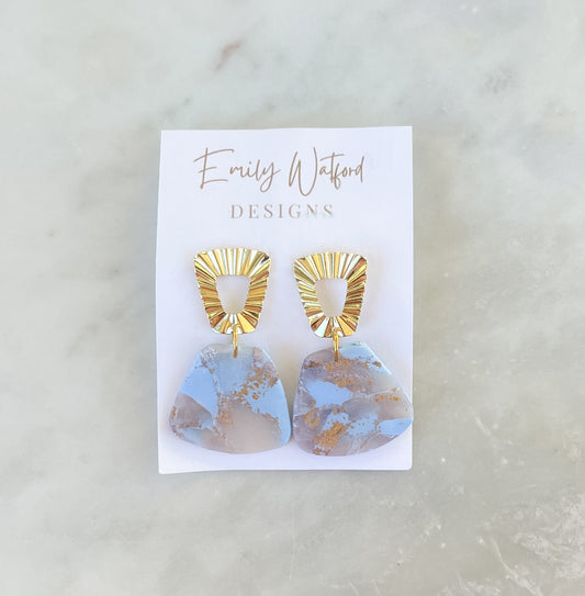 Blue Mix Small Dangle