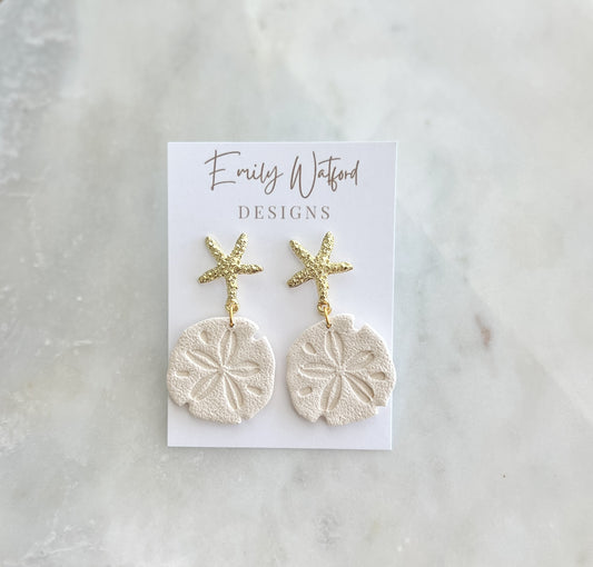 Sand Dollar Dangles