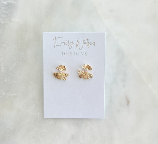 Ginkgo Studs