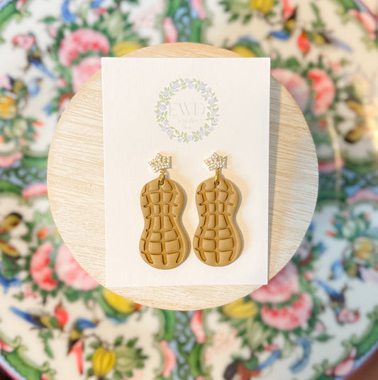 Peanut Crown Dangle