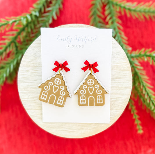 Gingerbread House Dangle