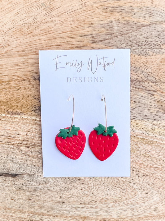 Strawberry Hoops