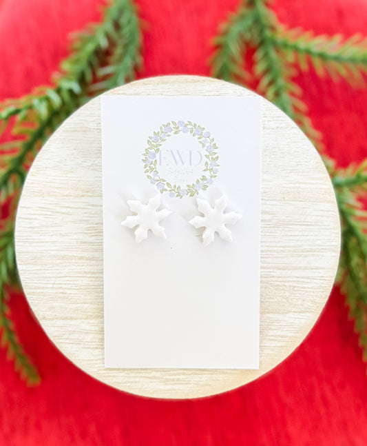 Snowflake Stud