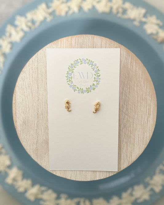 Seahorse Studs